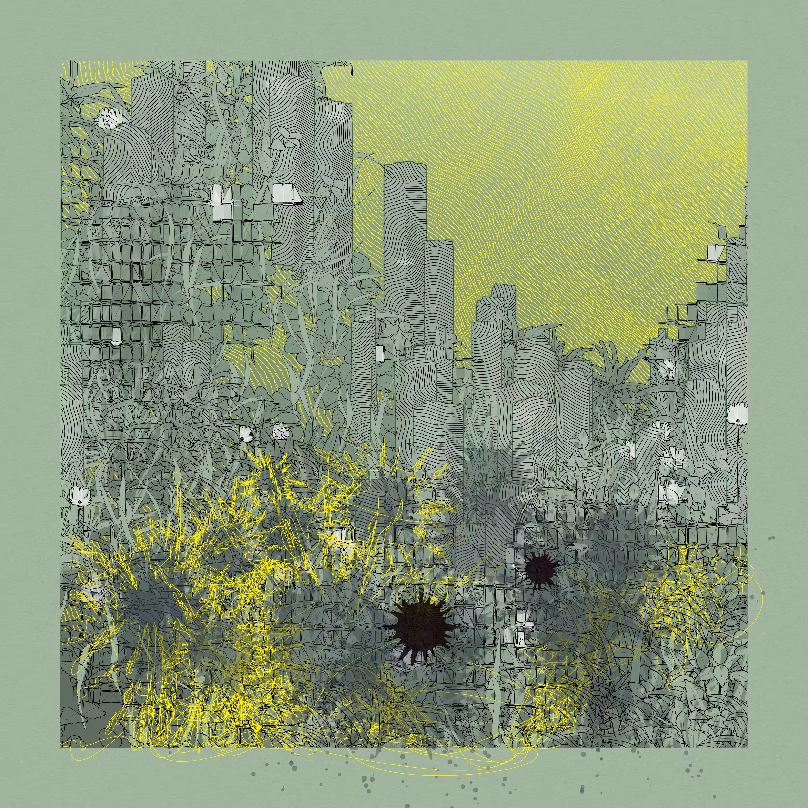 Landscape with Carbon Capture #7619