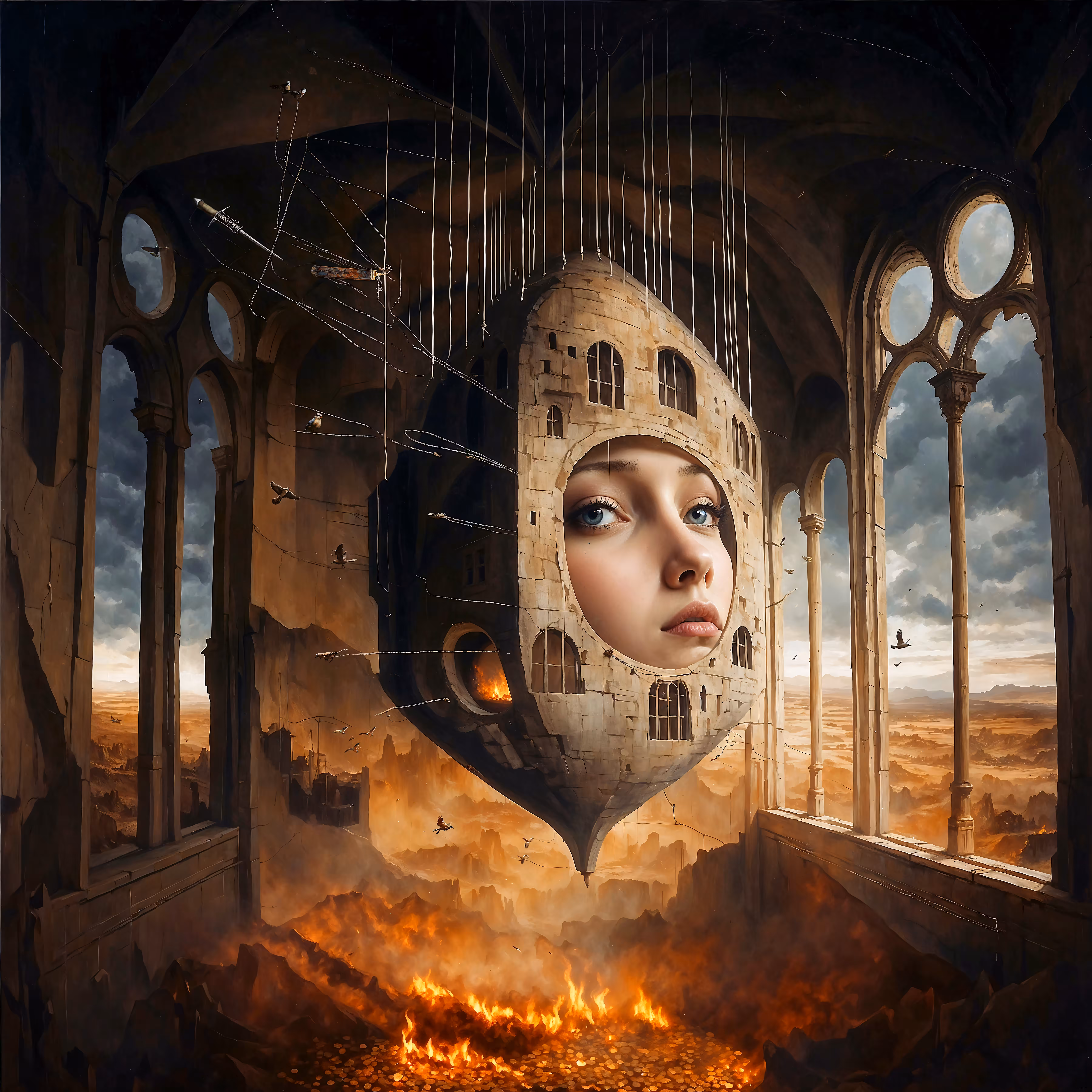 Unmixed Surreal: Golden Cage ⏹️