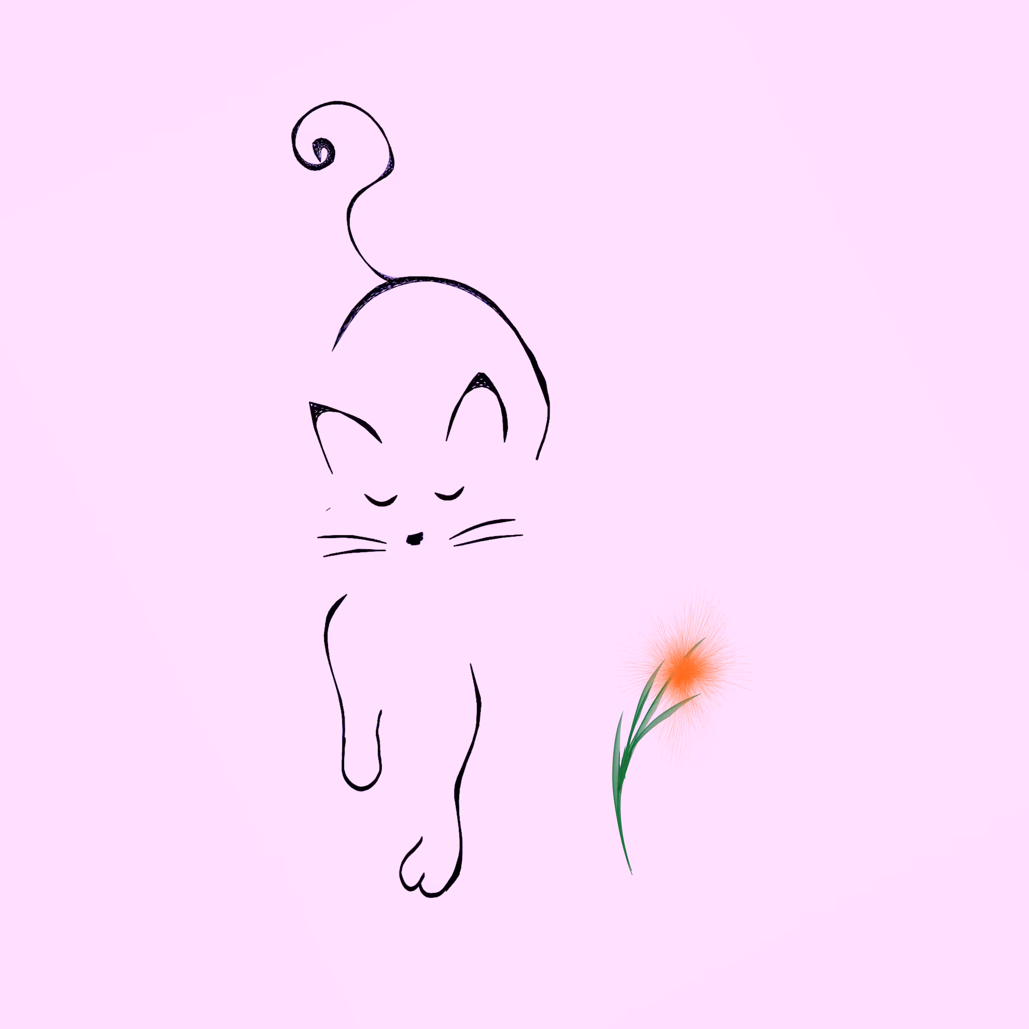 Neko - Line Art #2