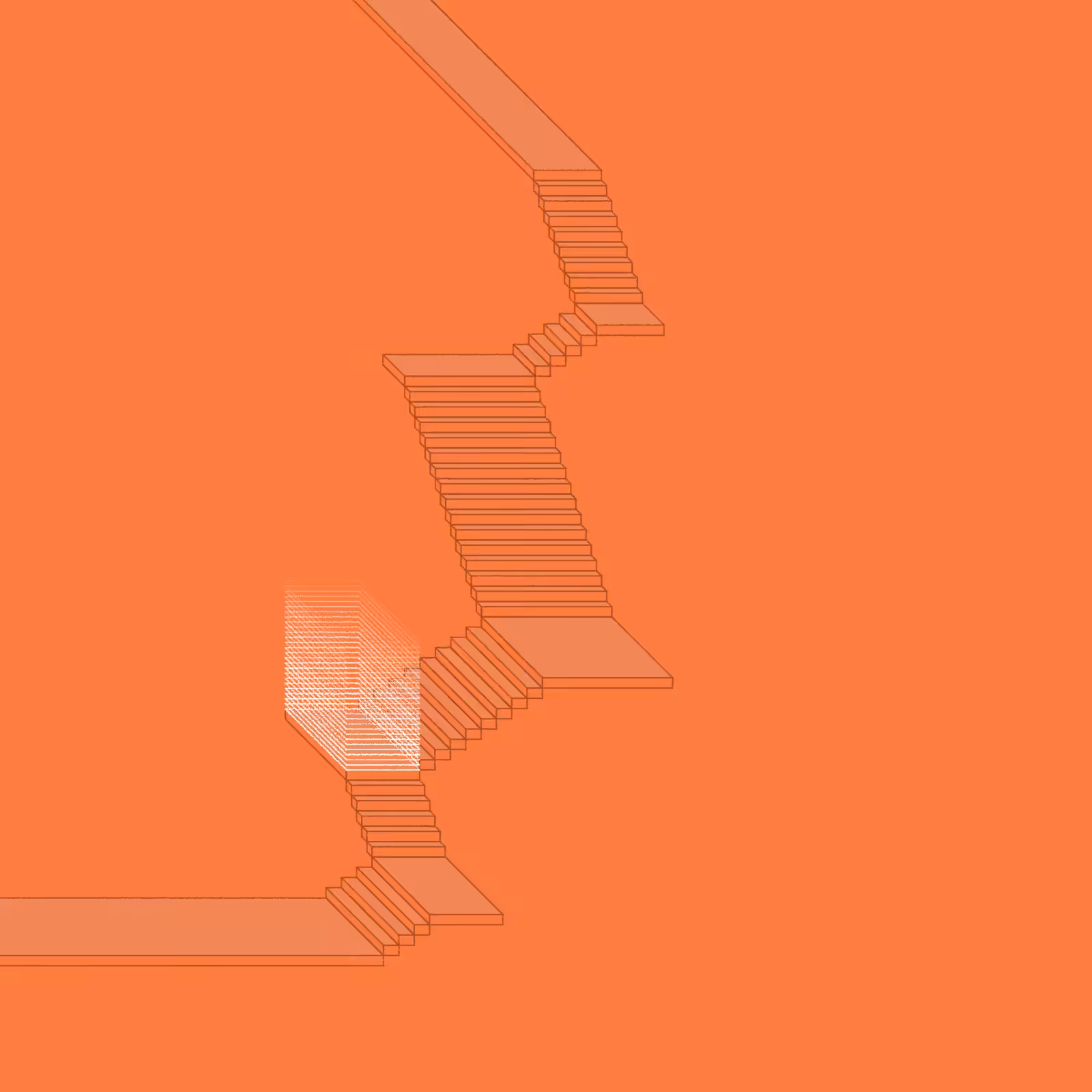 Stairs in a room #45