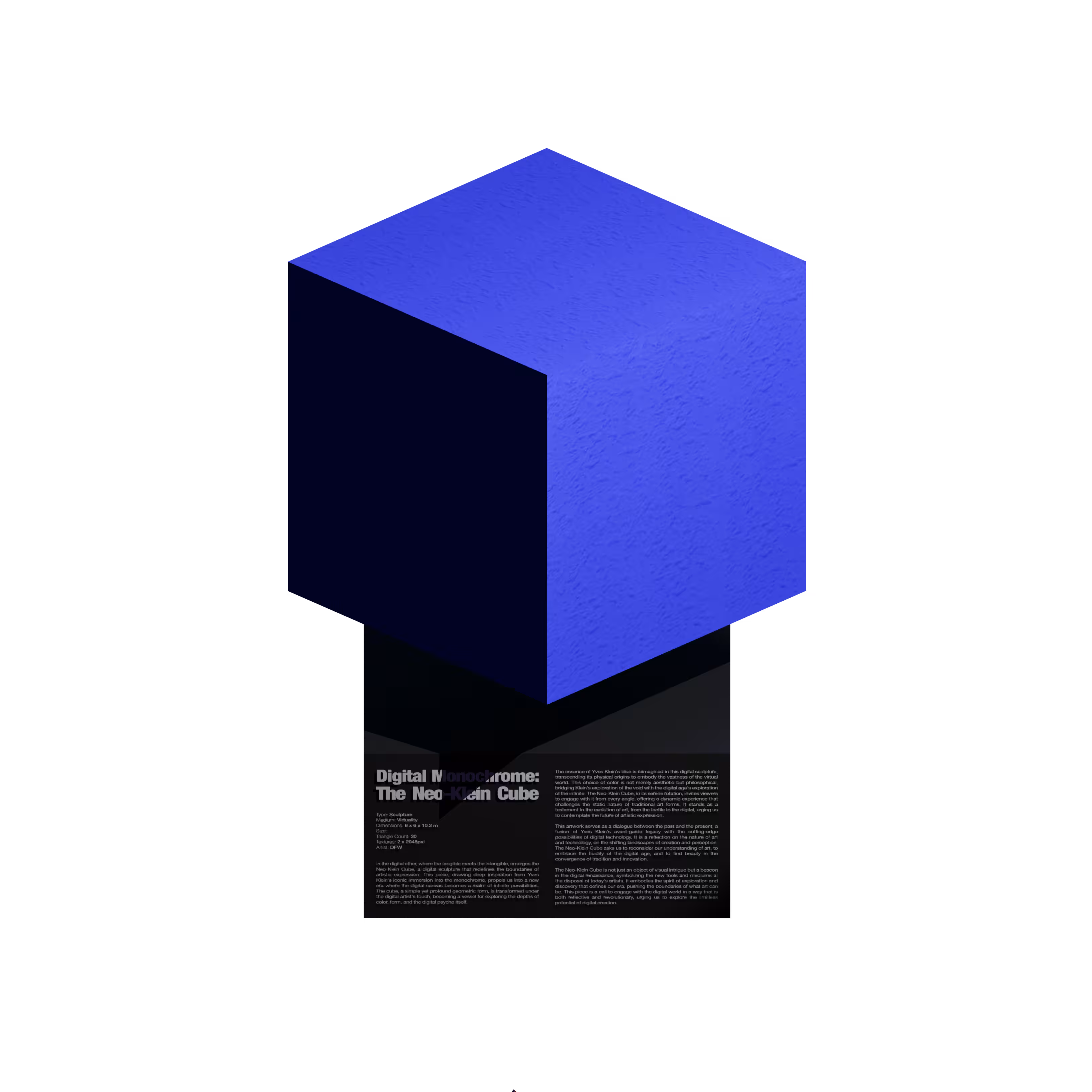 DFW Design: Neo Klein Cube