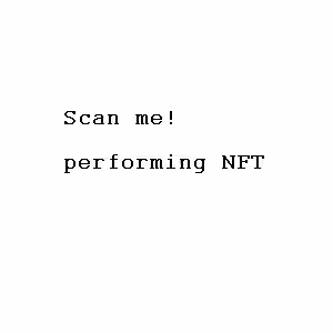 scan me! #performingNFT