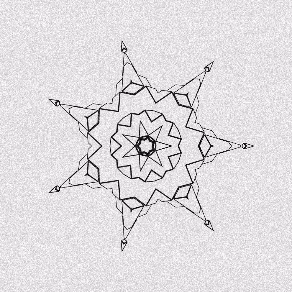 Monochrome Kaleido #243