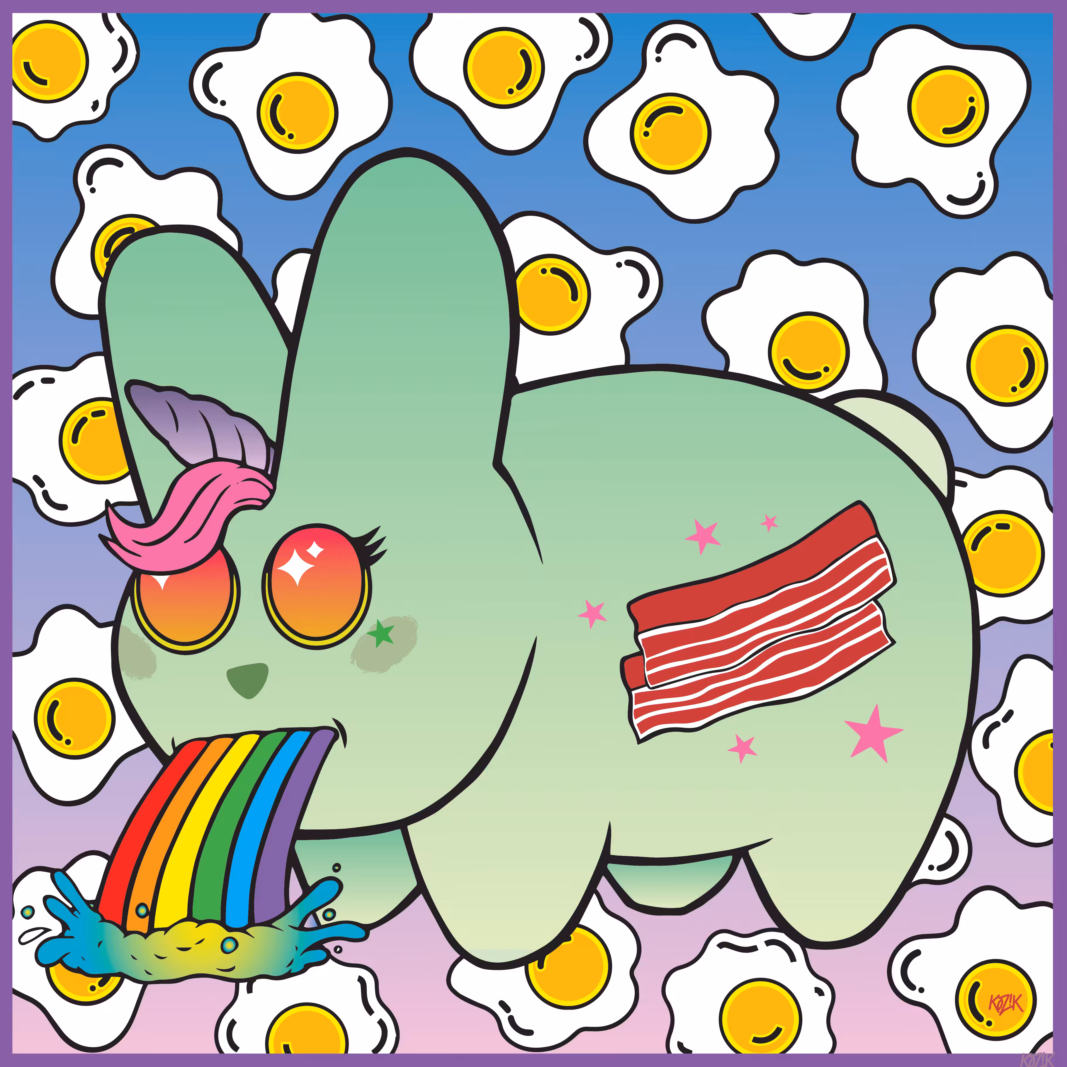 Bacon Magic Labbicorn