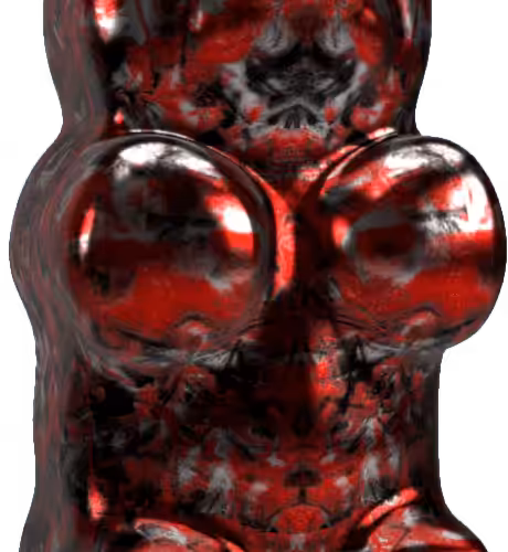 Rorschach Trip Gummy Bear #043