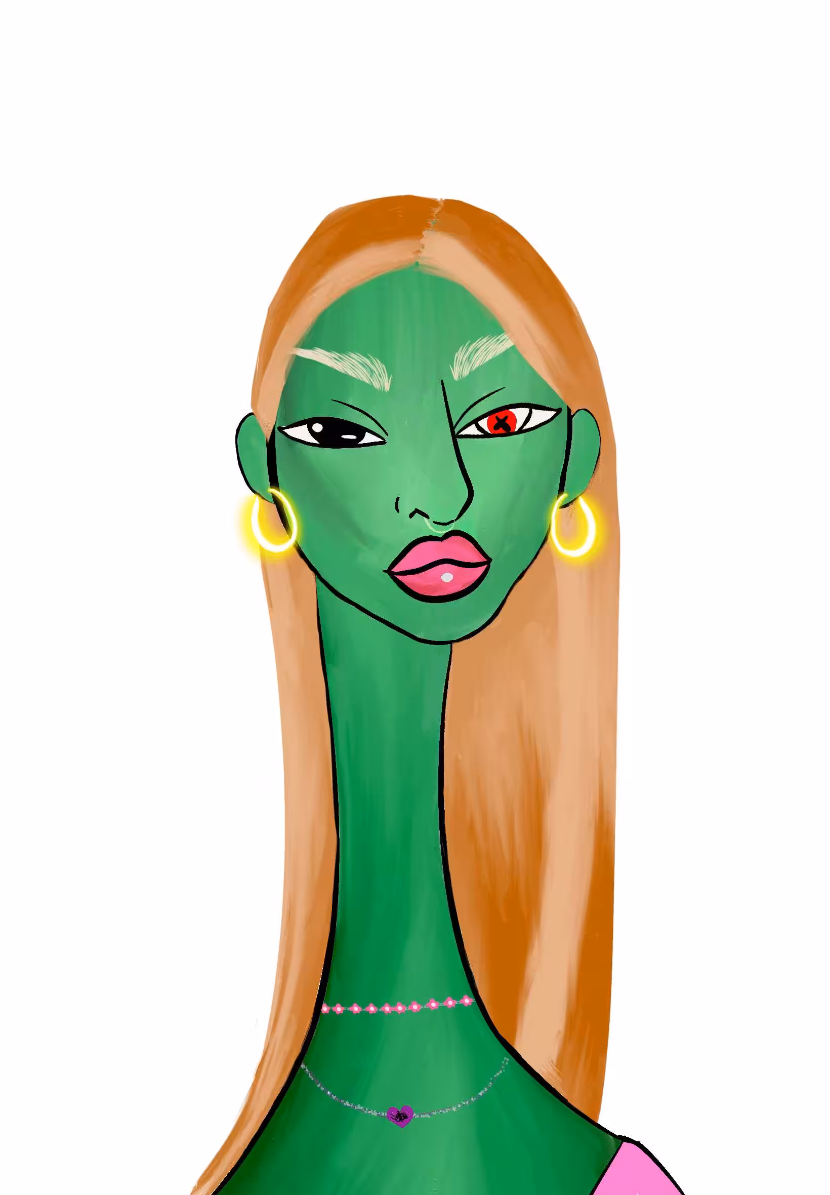 Long Neckie Ladies: Long Neckie Lady #1920