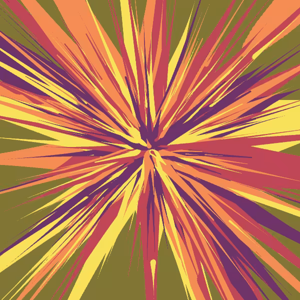drip flower painting #87