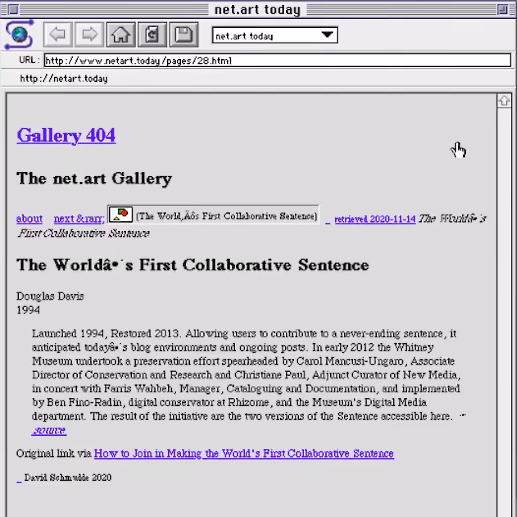 Not Making the World's First Collaborative Sentence
