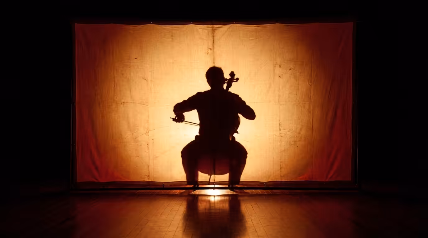 The Cellist of Absence