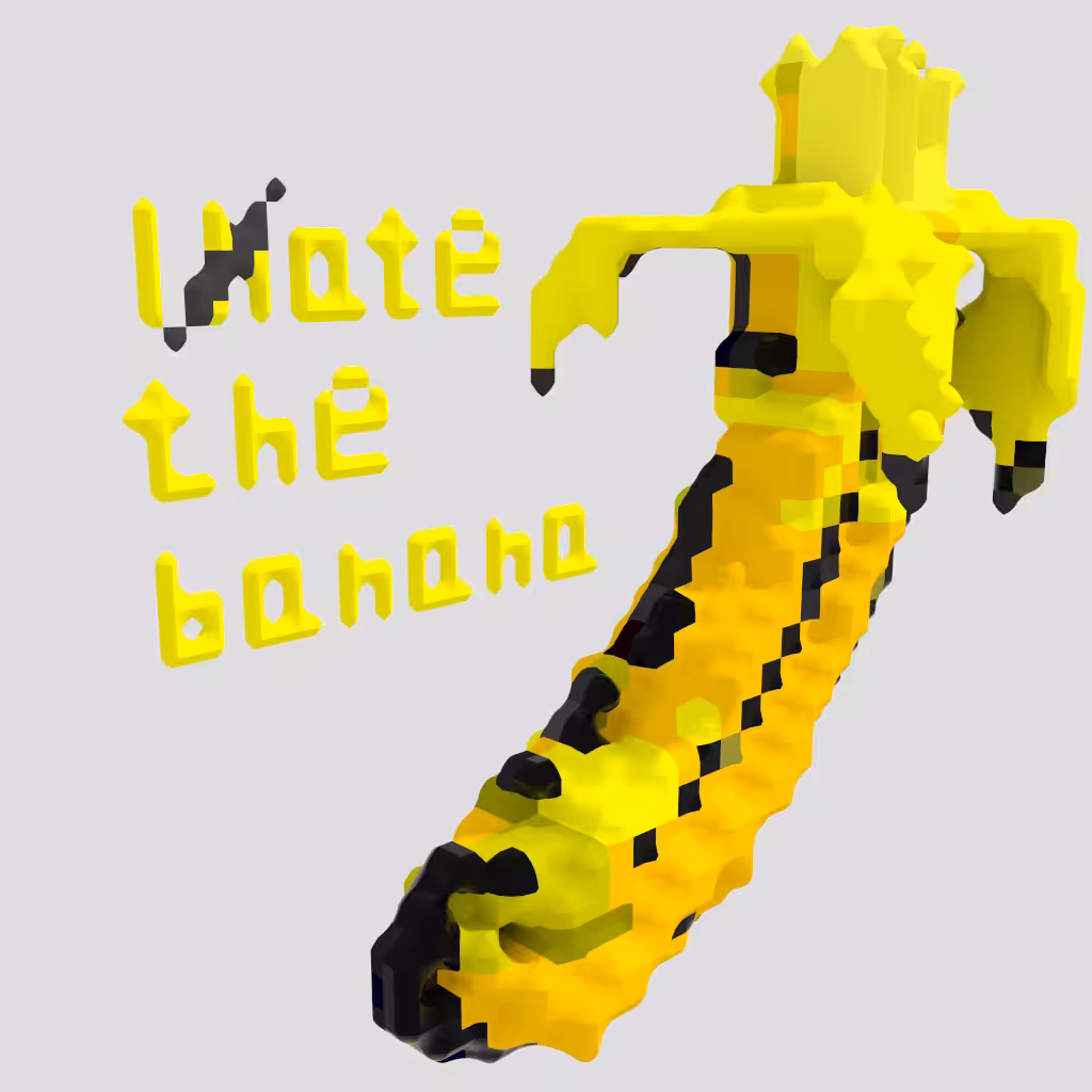 I (h)ate the banana