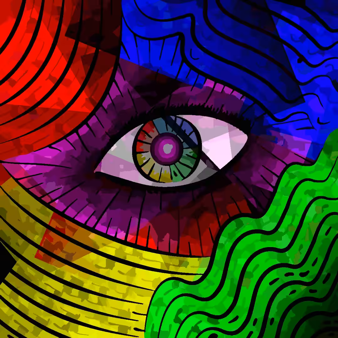 Screaming eye
