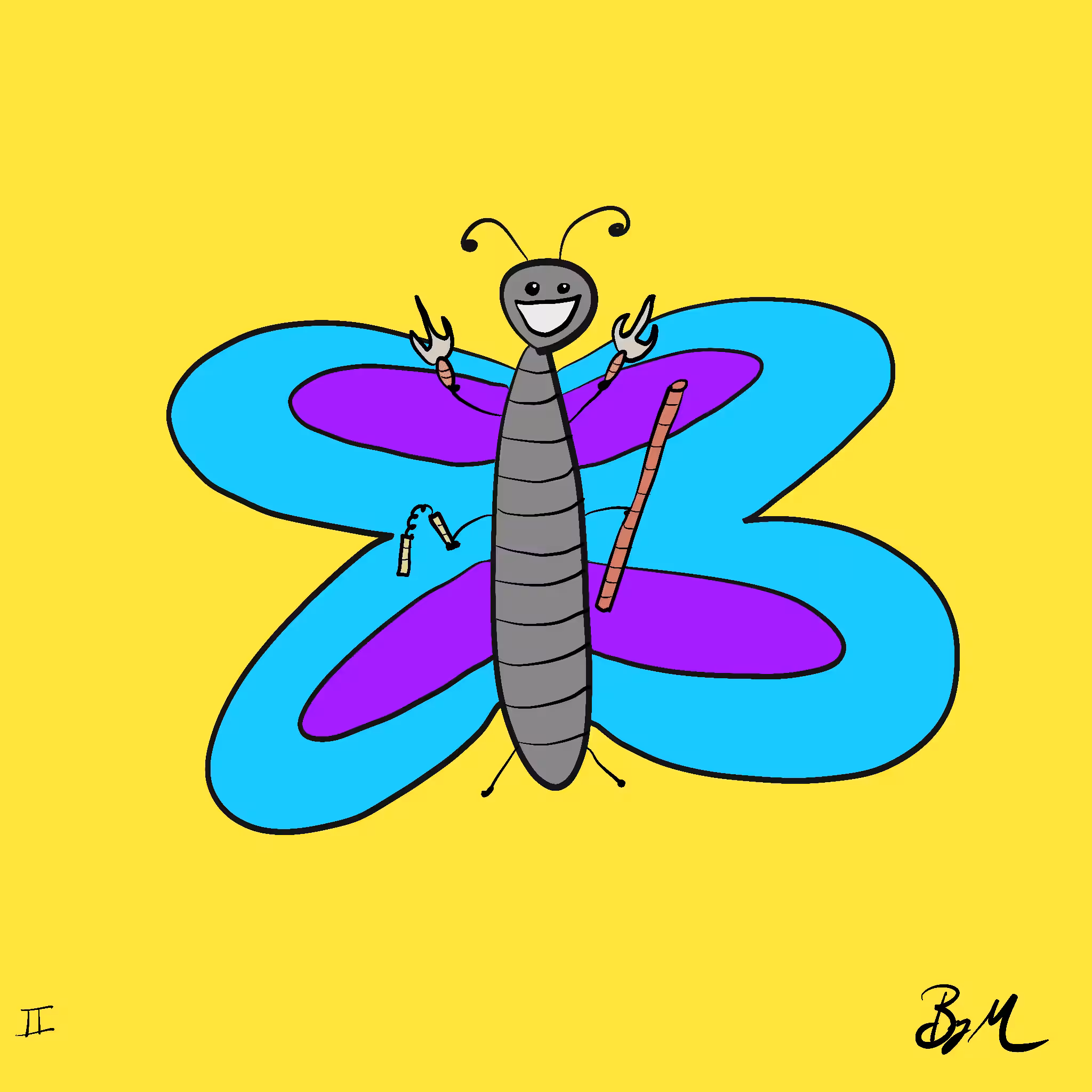 #96 Chris, the Feisty Butterfly 