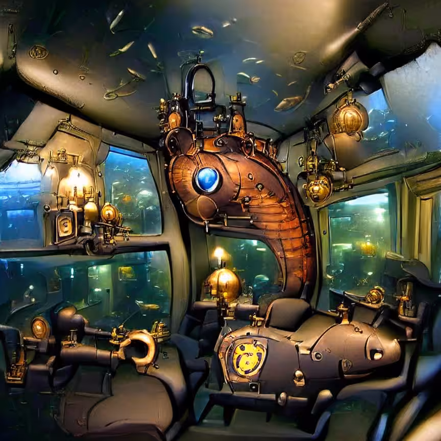 Steampunk Submarine No. 1