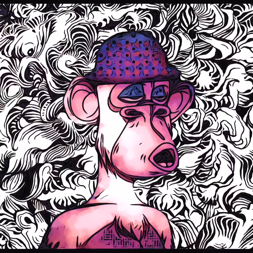 The "OM" Ape by Charmaine Hussain & SketchPoetic