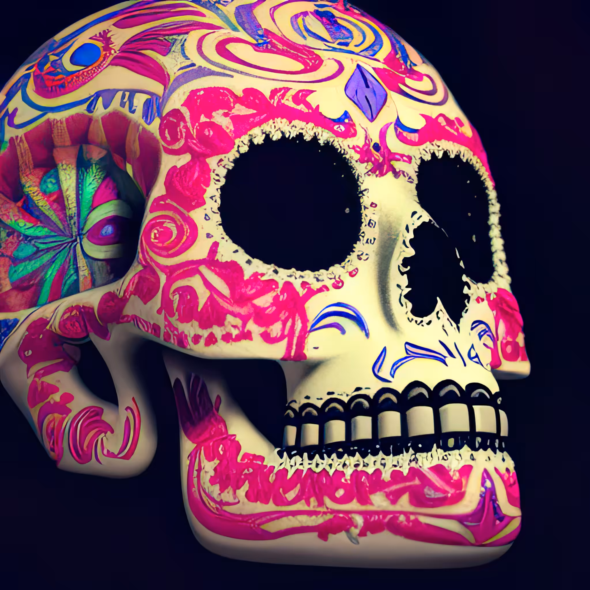 Head Case - A Color Study: Head Case #331