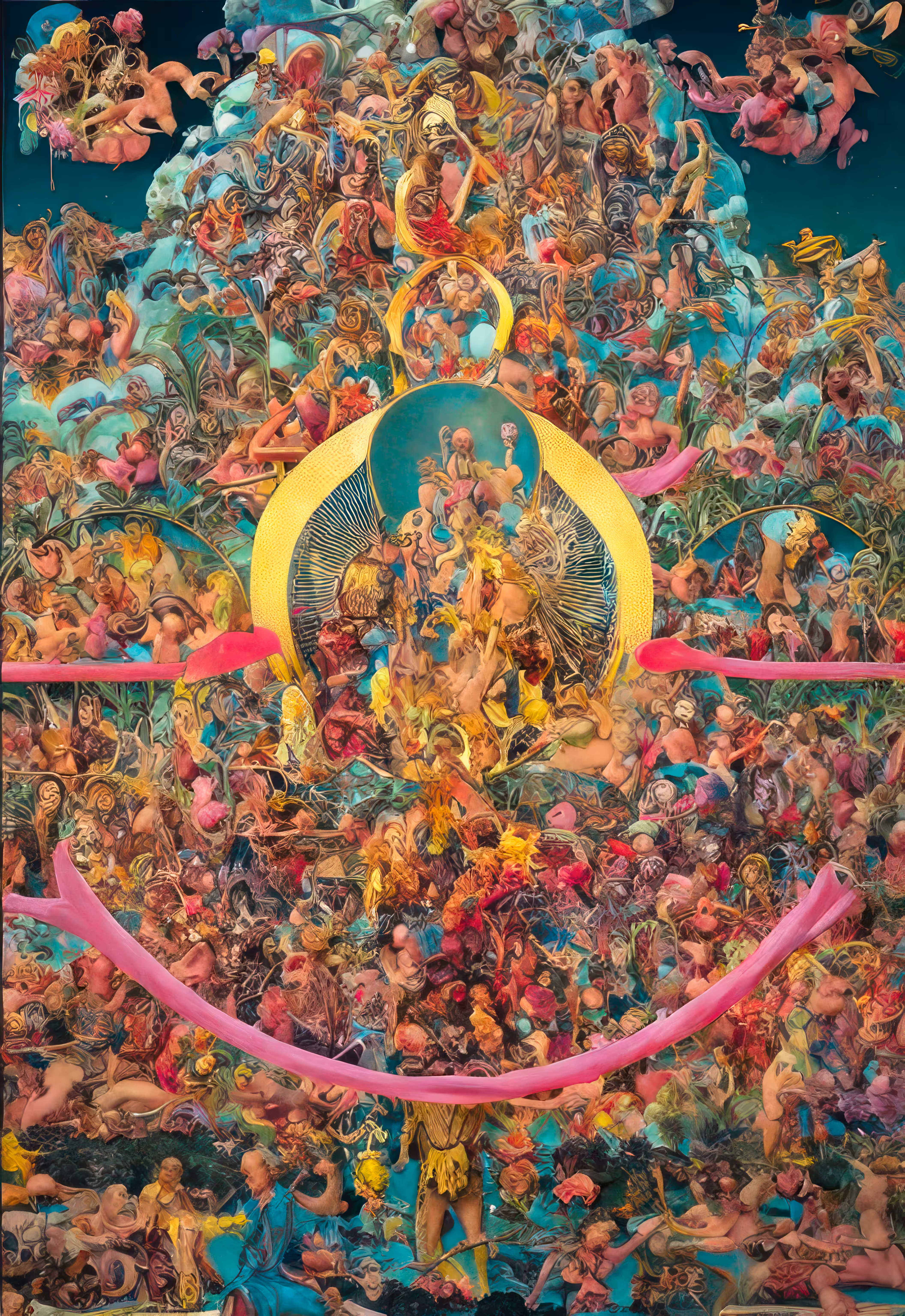 "I have short conversations about the non-existence of the self with myself."