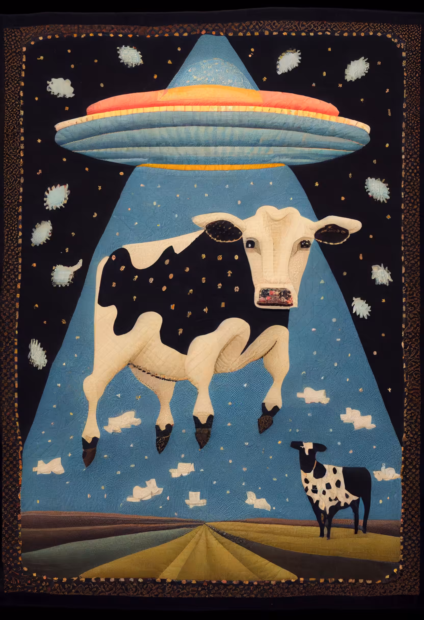 Quilted Abduction I