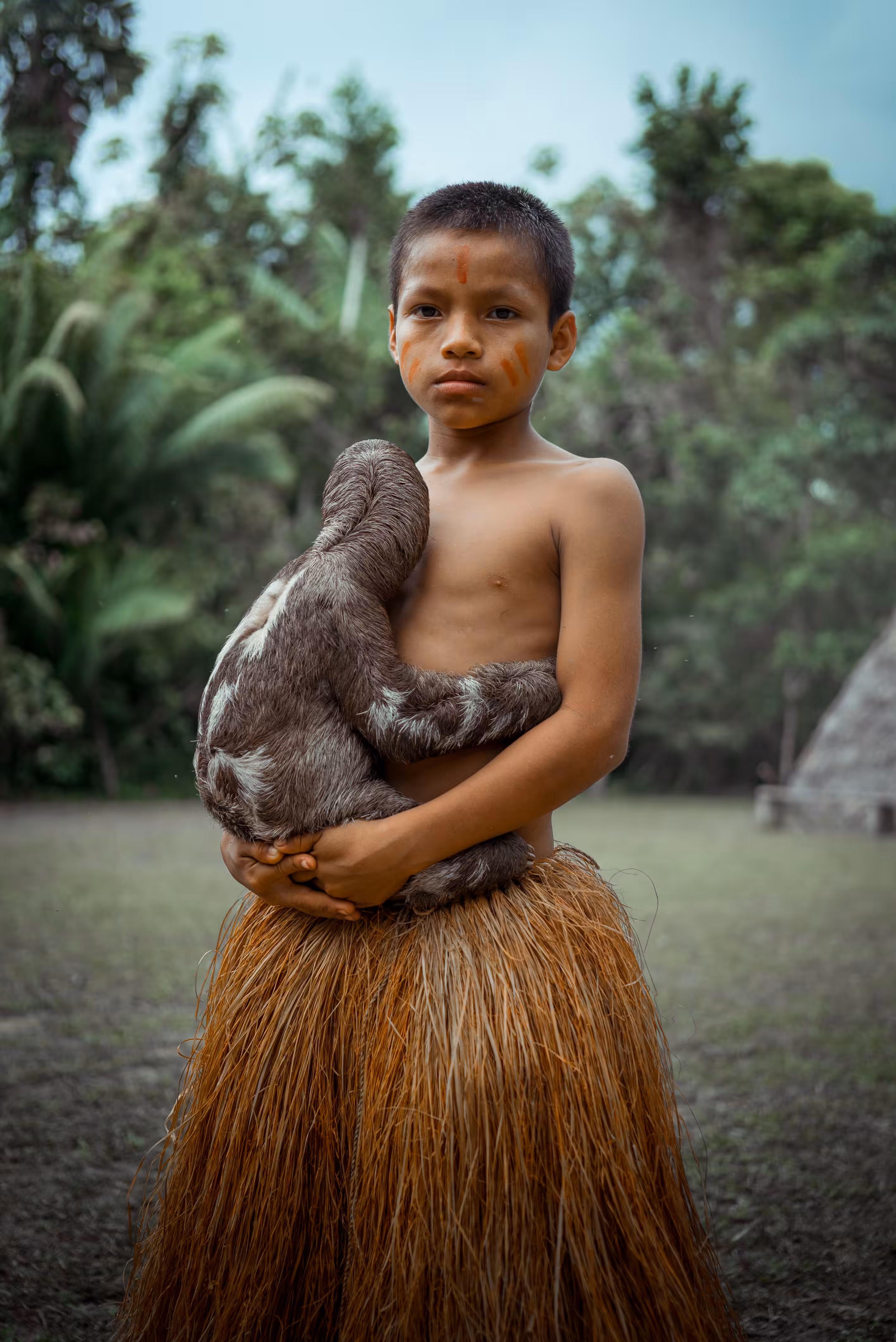 The Yagua Kid & His Baby Sloth