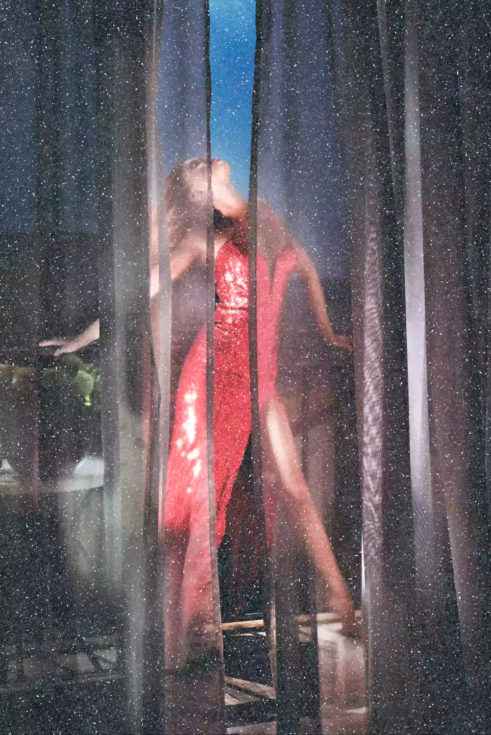 'BEHIND THE CURTAIN' DIAMOND DUST DIGITAL