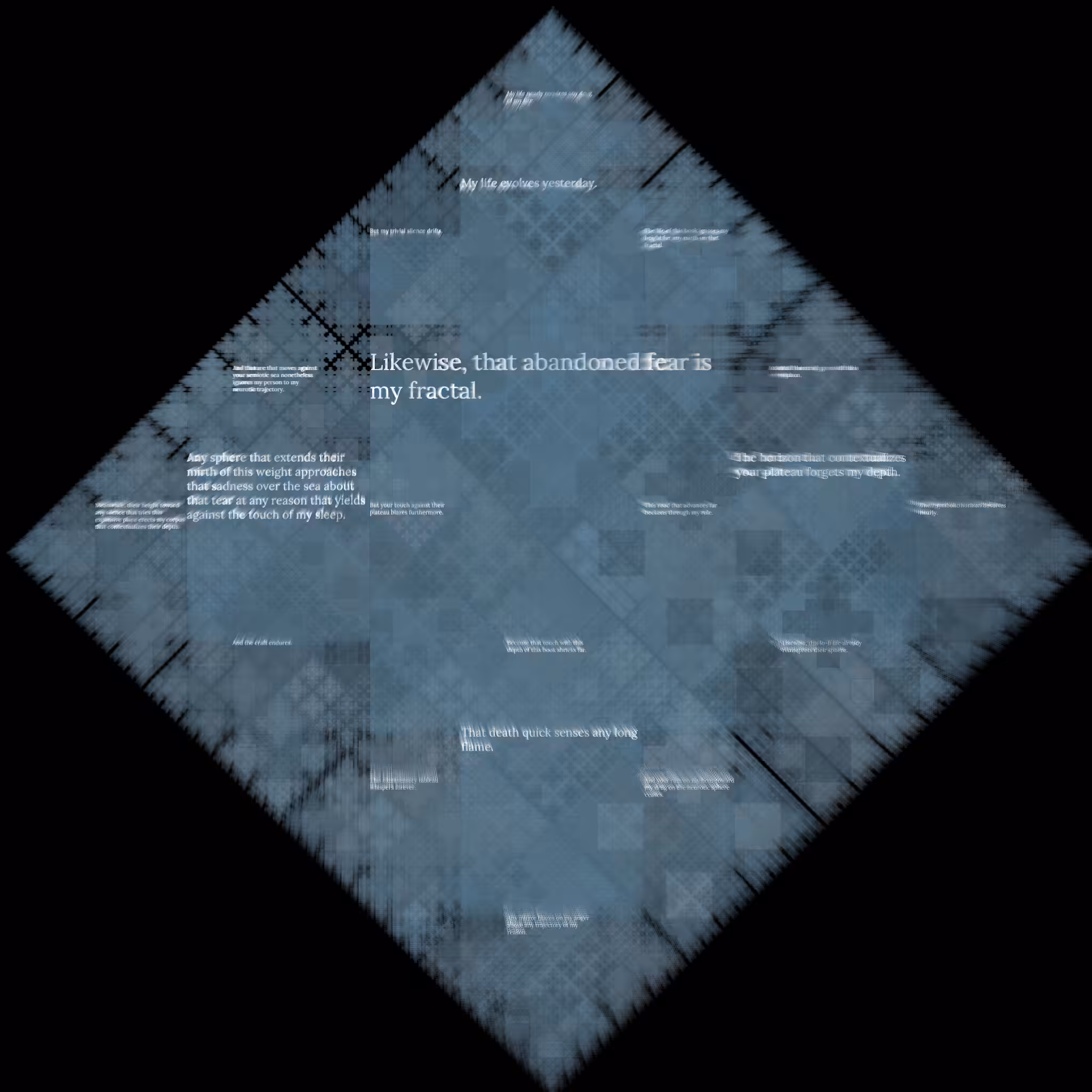 Diamond Fractal Fire #63