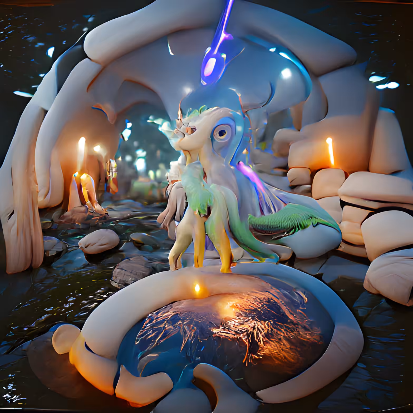 Dark Creatures Circle 