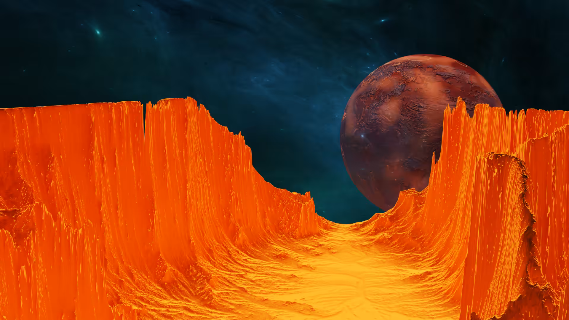 Space Landscape #001