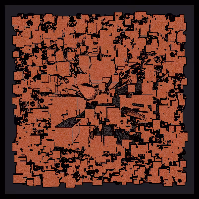 Crystal forest #37