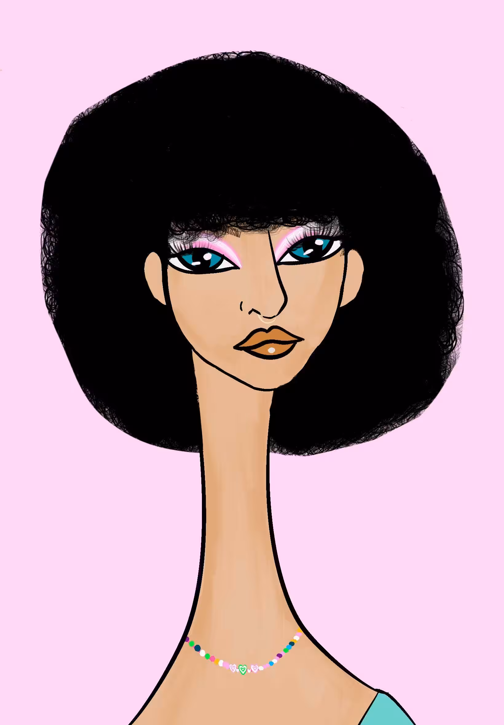 Long Neckie Ladies: Long Neckie Lady #2491