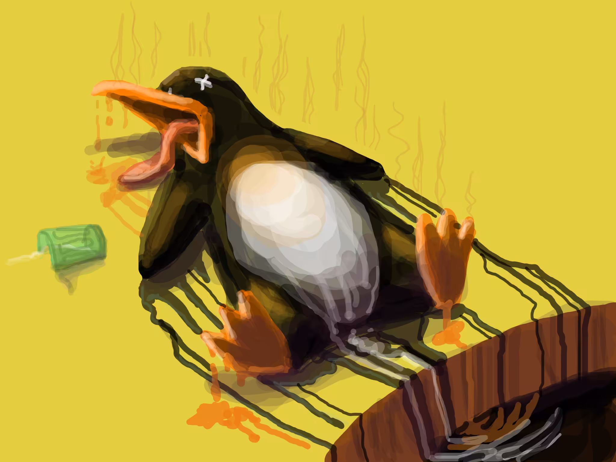 The Melted Penguin