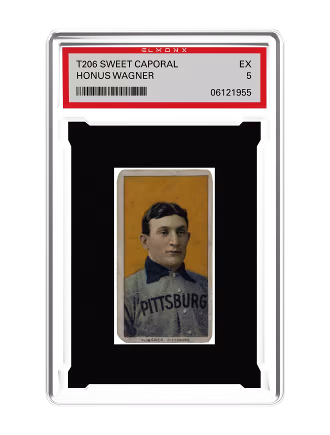 T206 Honus Wagner EX 5 #2/60