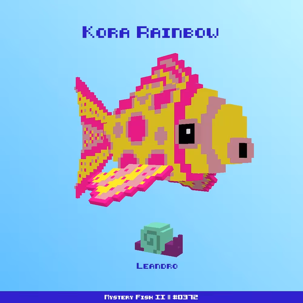 Kora Rainbow :: Mystery Fish 0372/1000 