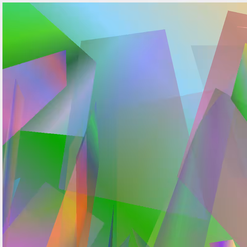 random divs with gradient and perspective #2