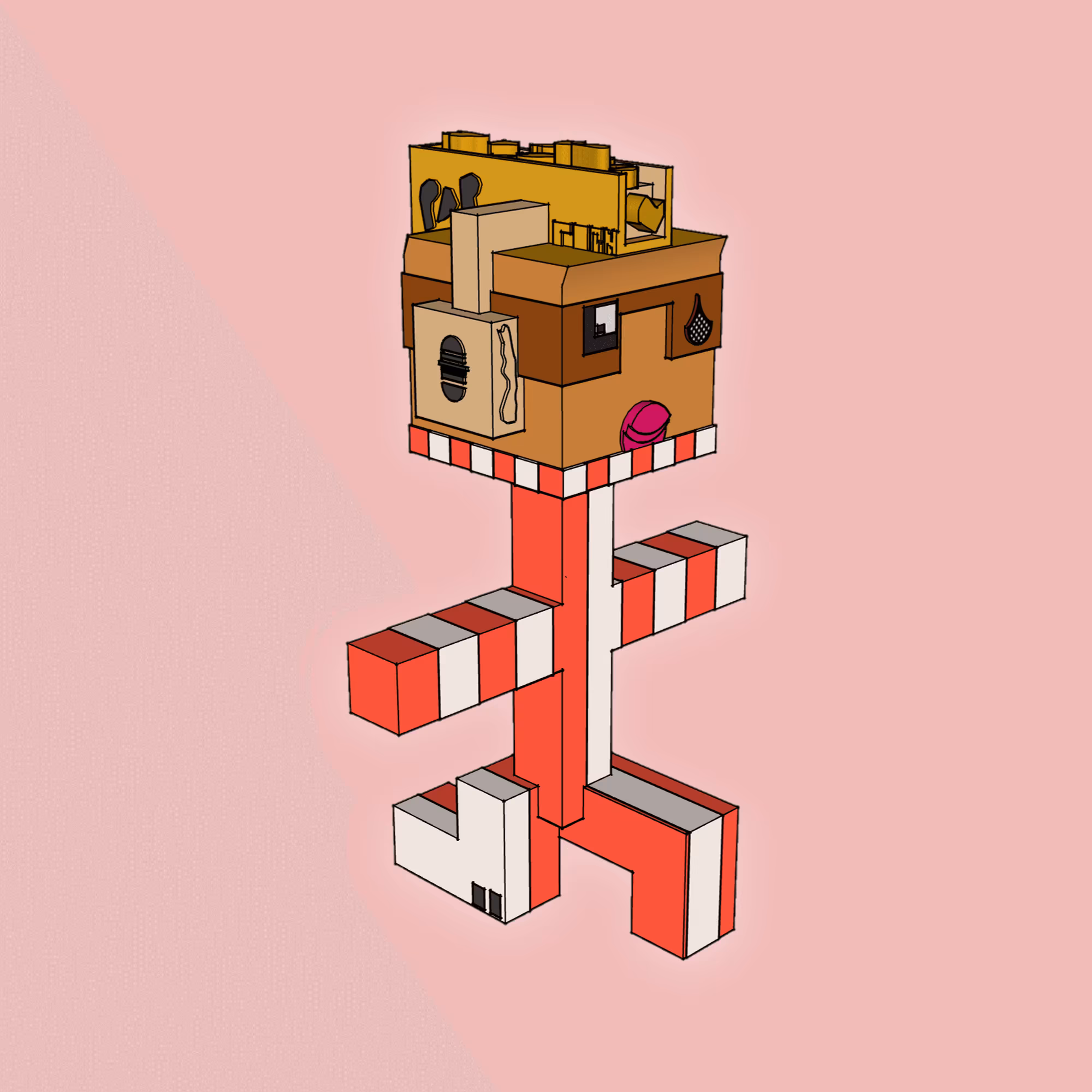 BrickBeads #3011 - SqueakPop