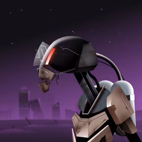 Savage Droids: THEOS Elite Dark Droid B-0702