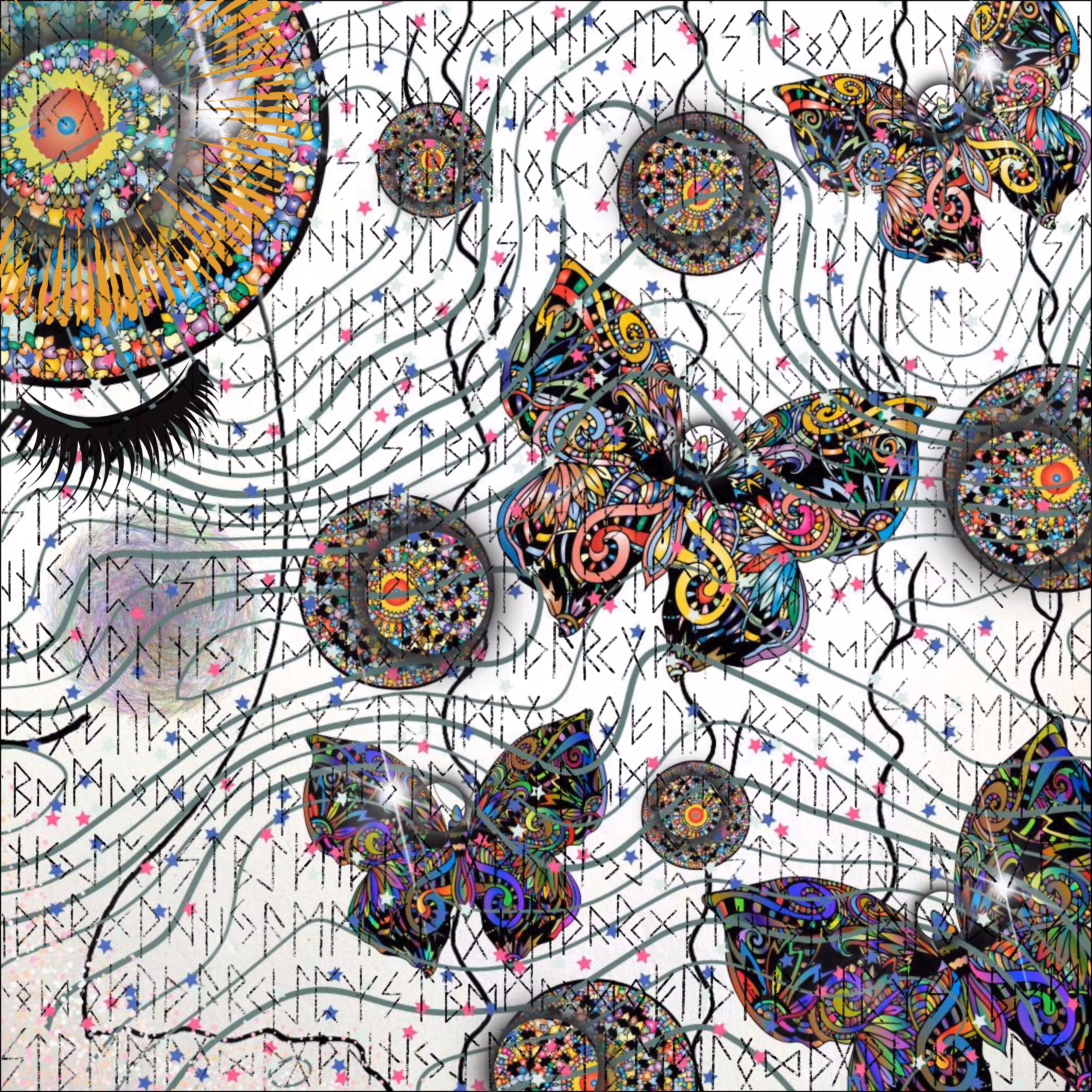 In the arms of butterflies