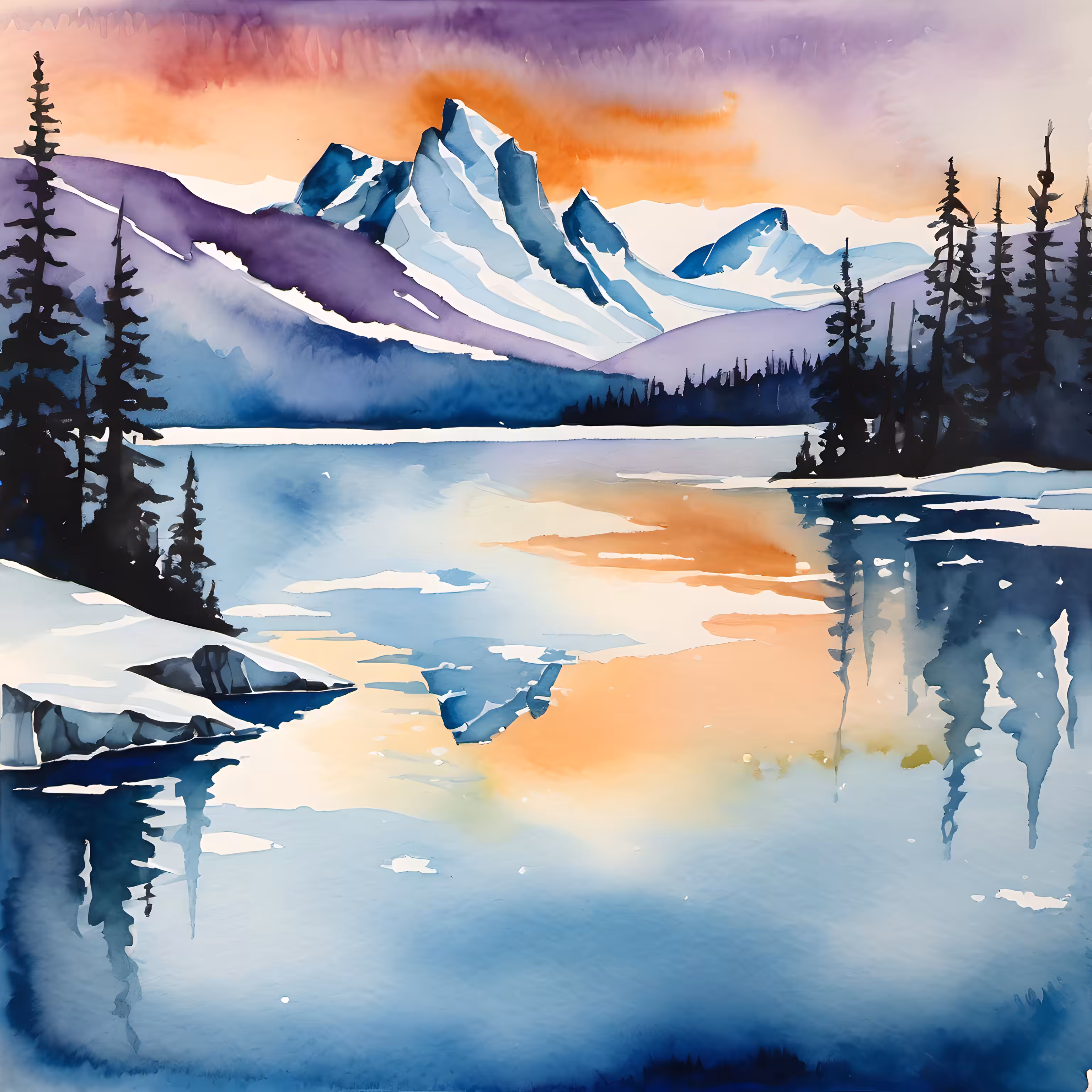 Glacial Lakes #63