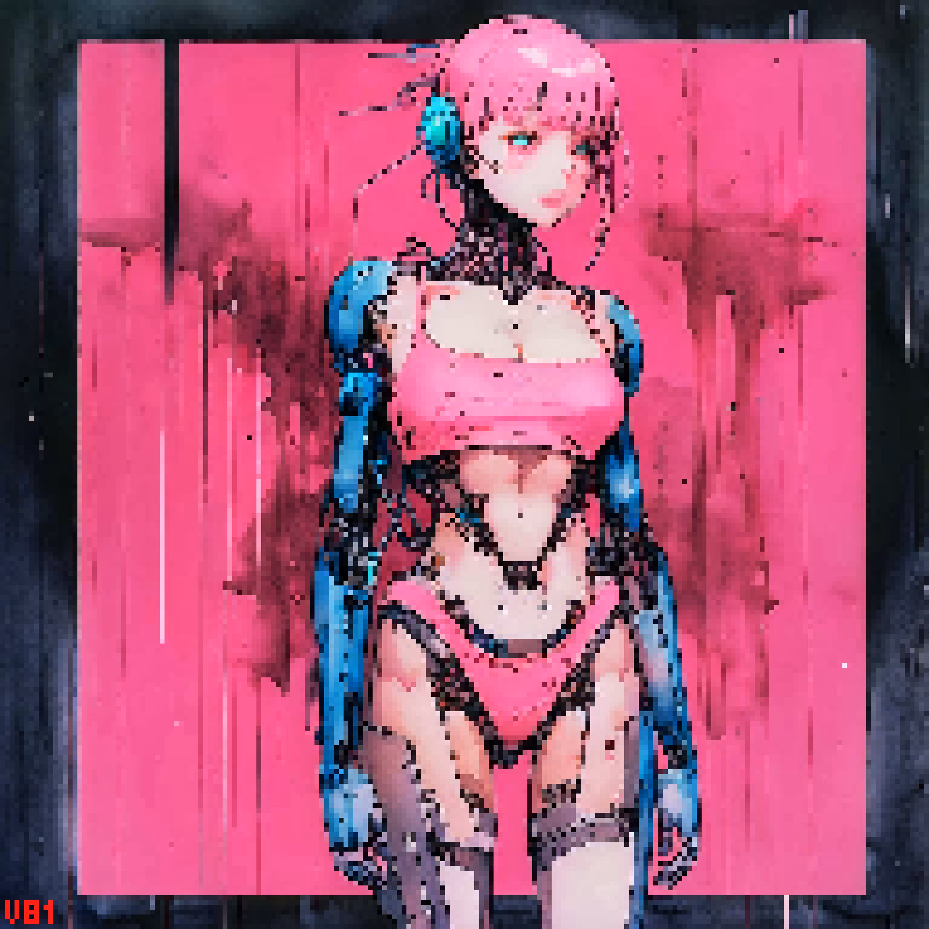 The cyberpunk we deserve. : Pink dream