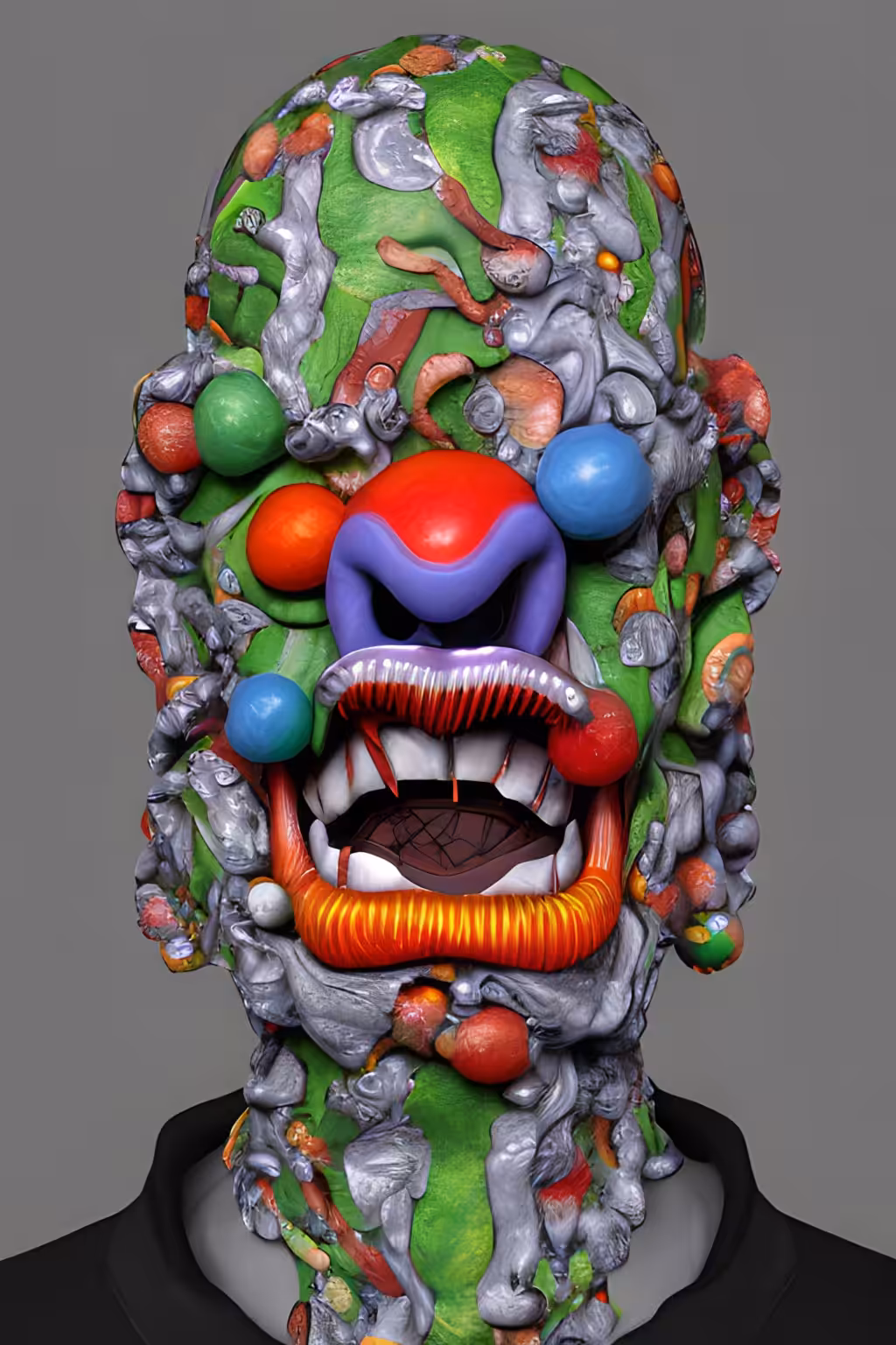 Distorted Faces: Distorted Face #5