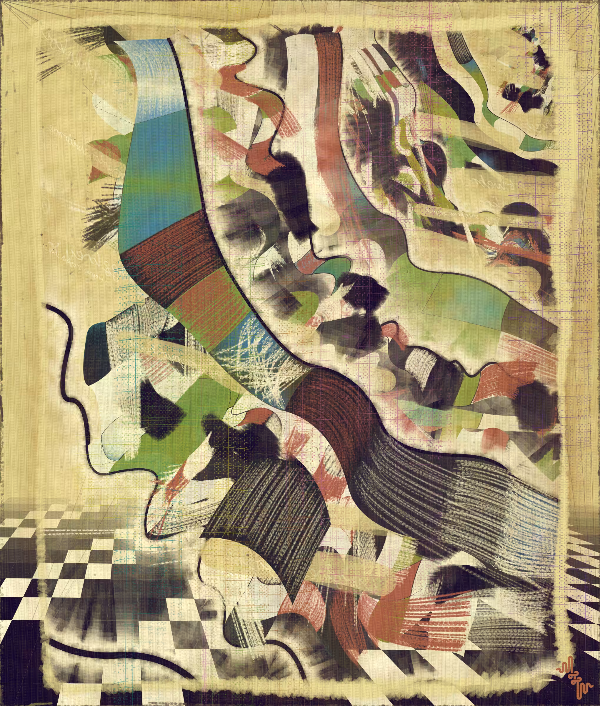 Amplitudes of Canvas #423