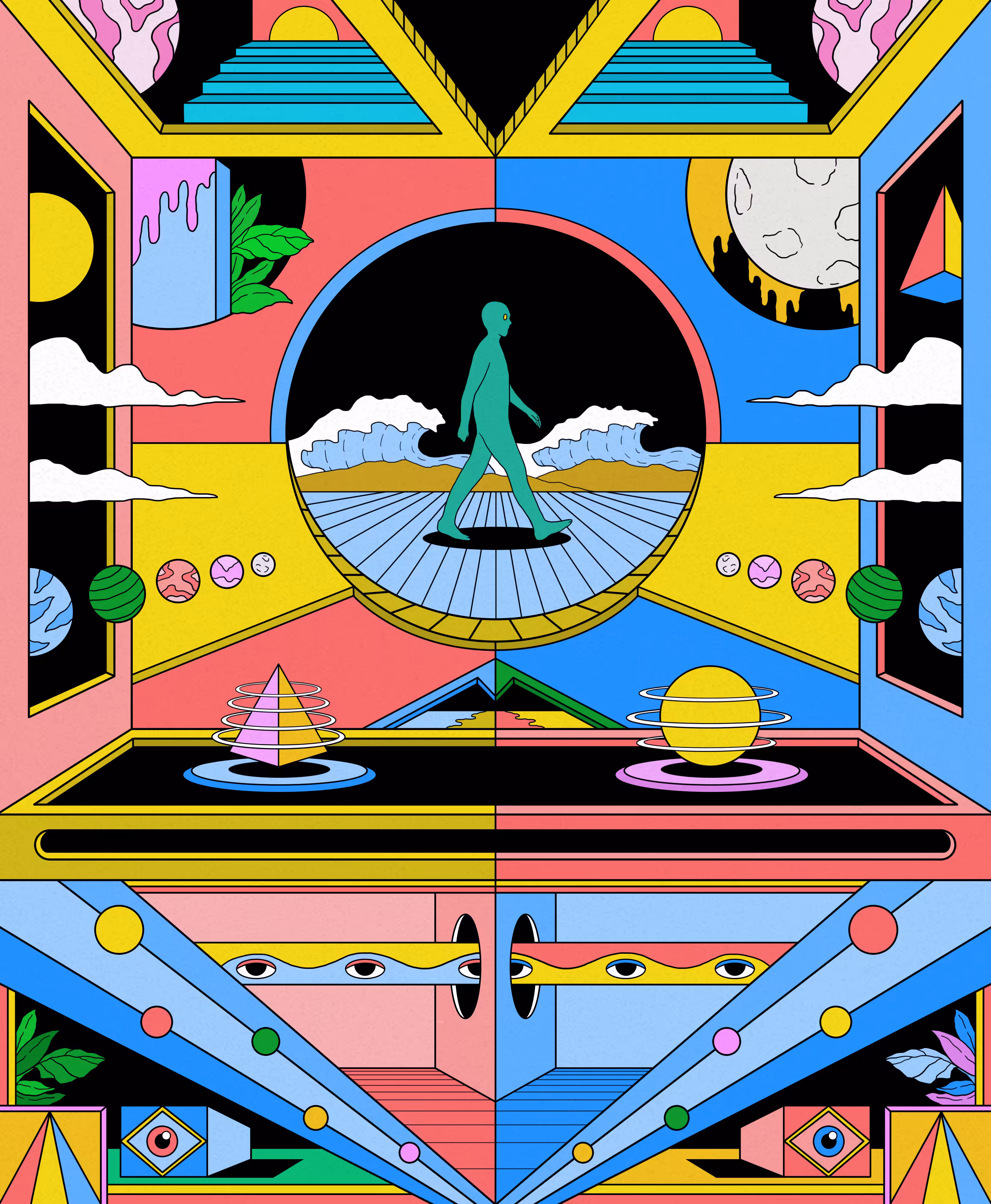 The Space Between Two World