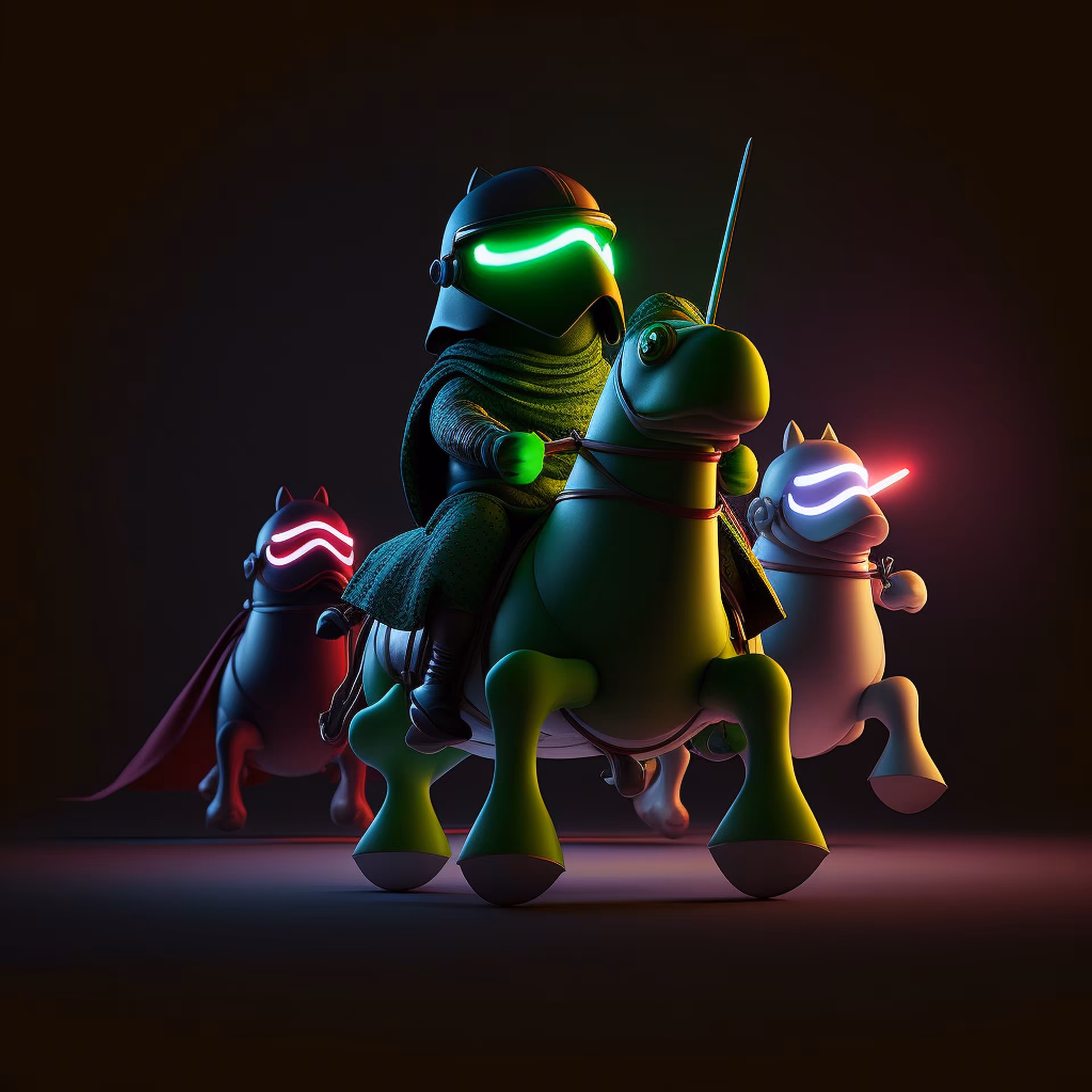 Pepe's World: Pepe horse riding fun