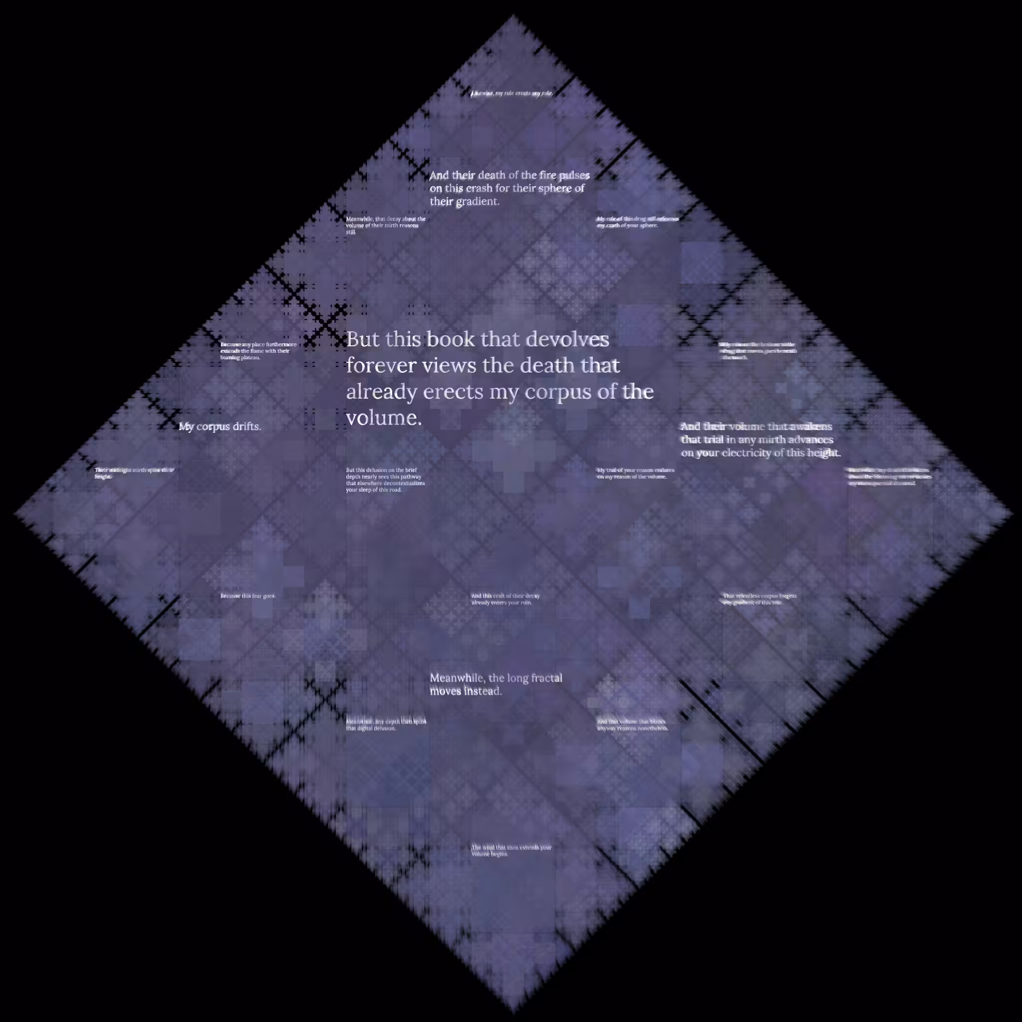 Diamond Fractal Fire #49