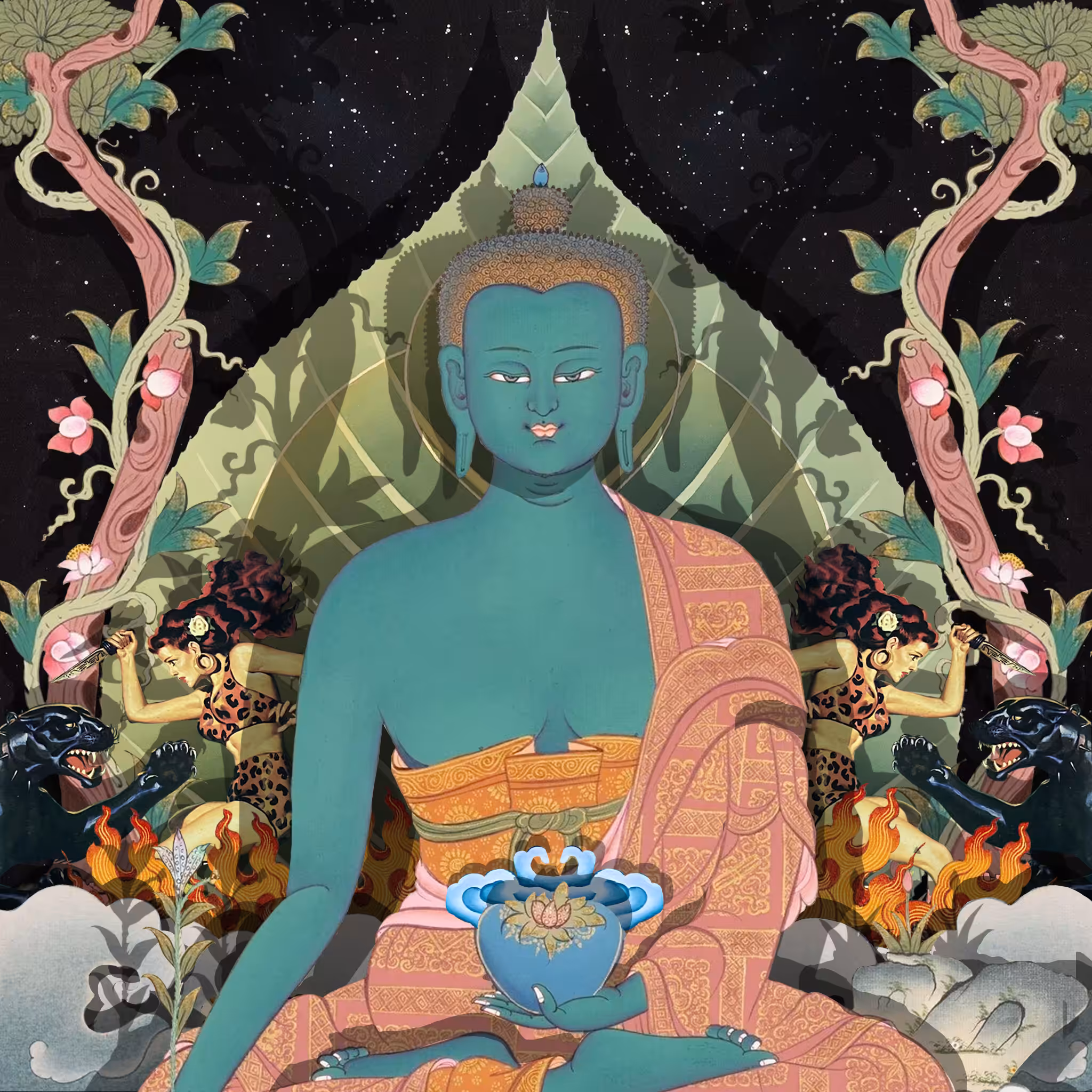 Paper Buddha Buddies: PaperBuddhaBuddy #088