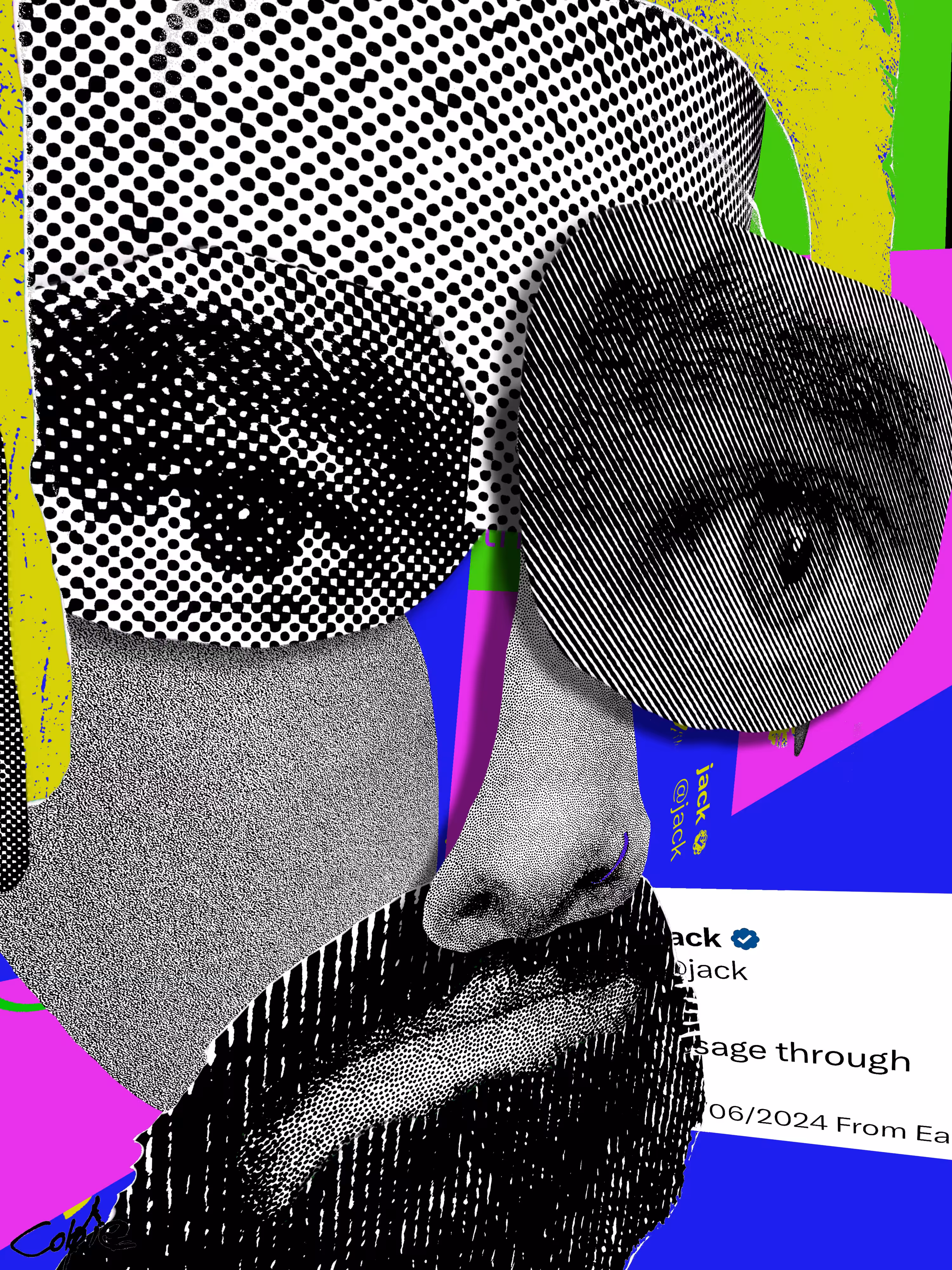 Jack Dorsey - Decentral Eyes - Safe Passage Variant - 112/240