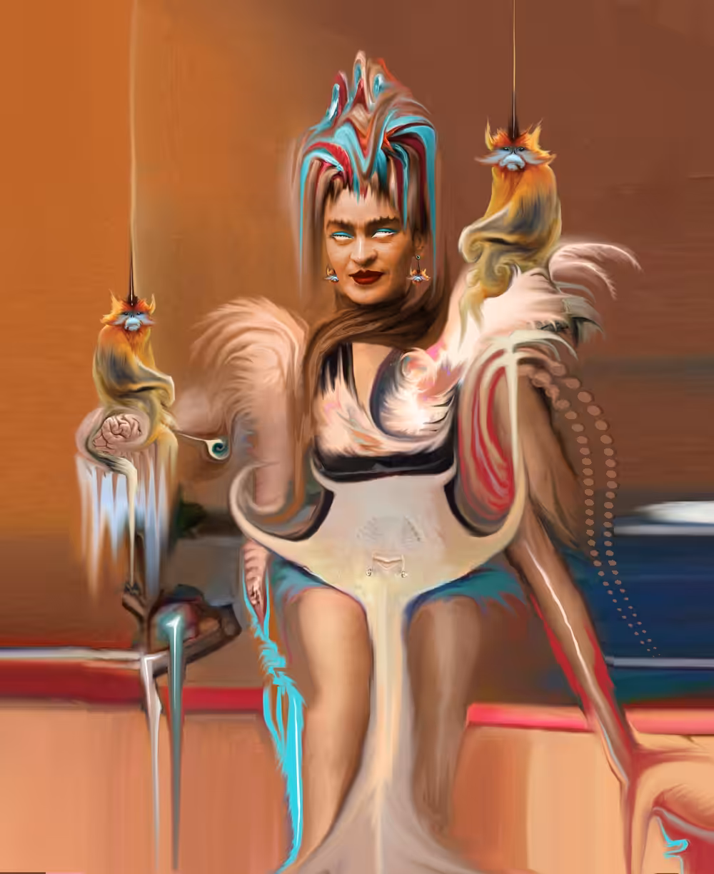 Frida and Monkeys