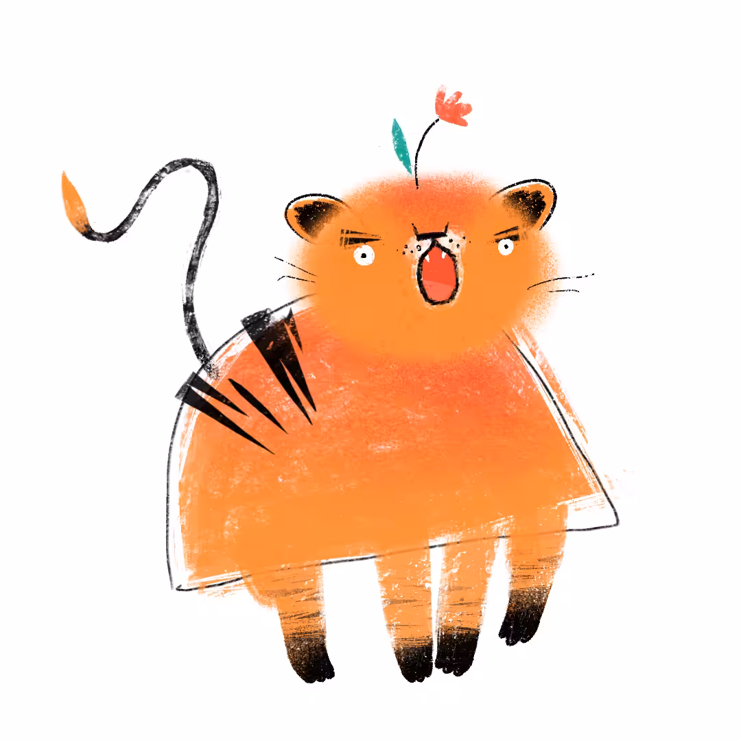 imaginary striped animals #11