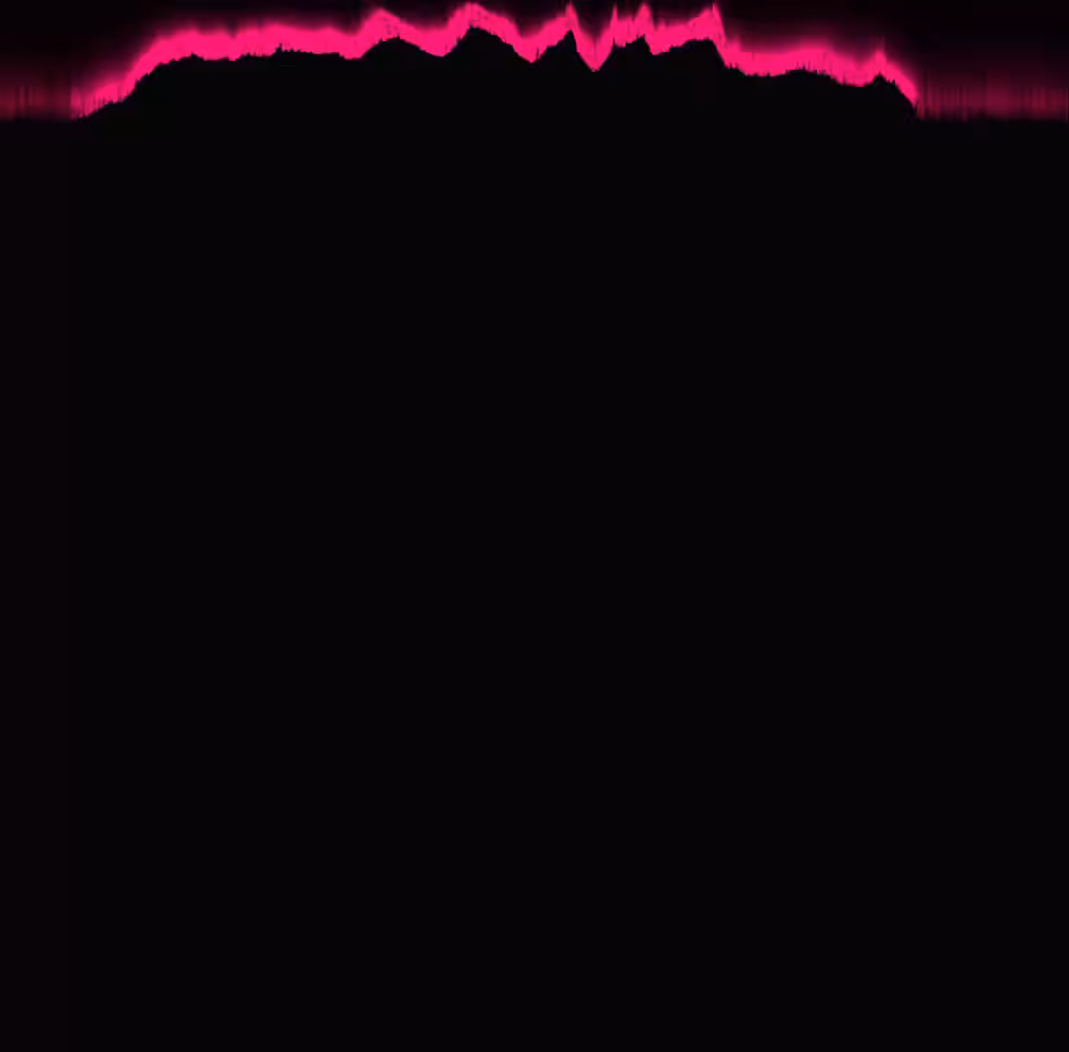 Raining Pixels #161 Winter Sky, Matrix Style