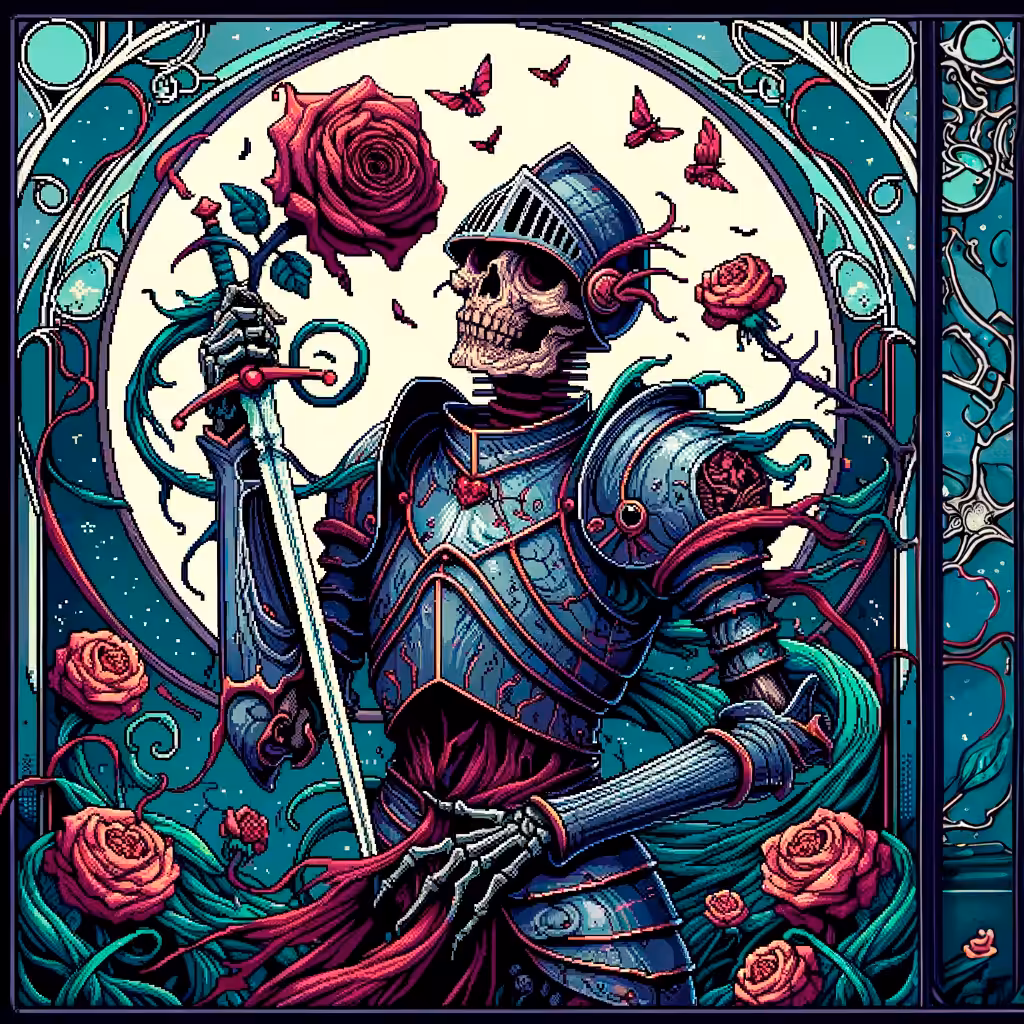 Pixel Nouveau 41 - the Zombie Paladin