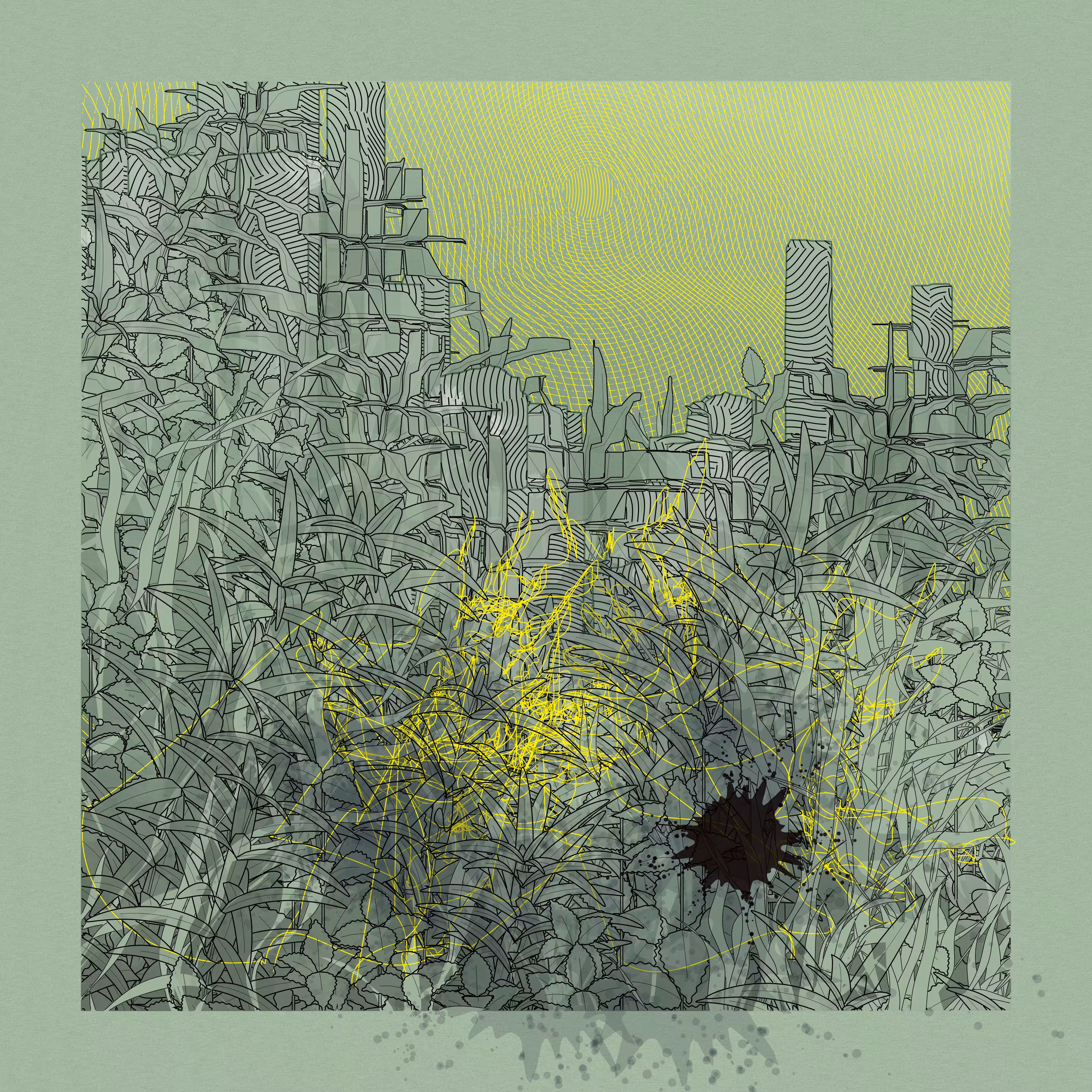Landscape with Carbon Capture #10038