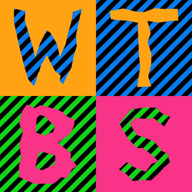 Waiting To Be Signed Logo with Wobbles #369